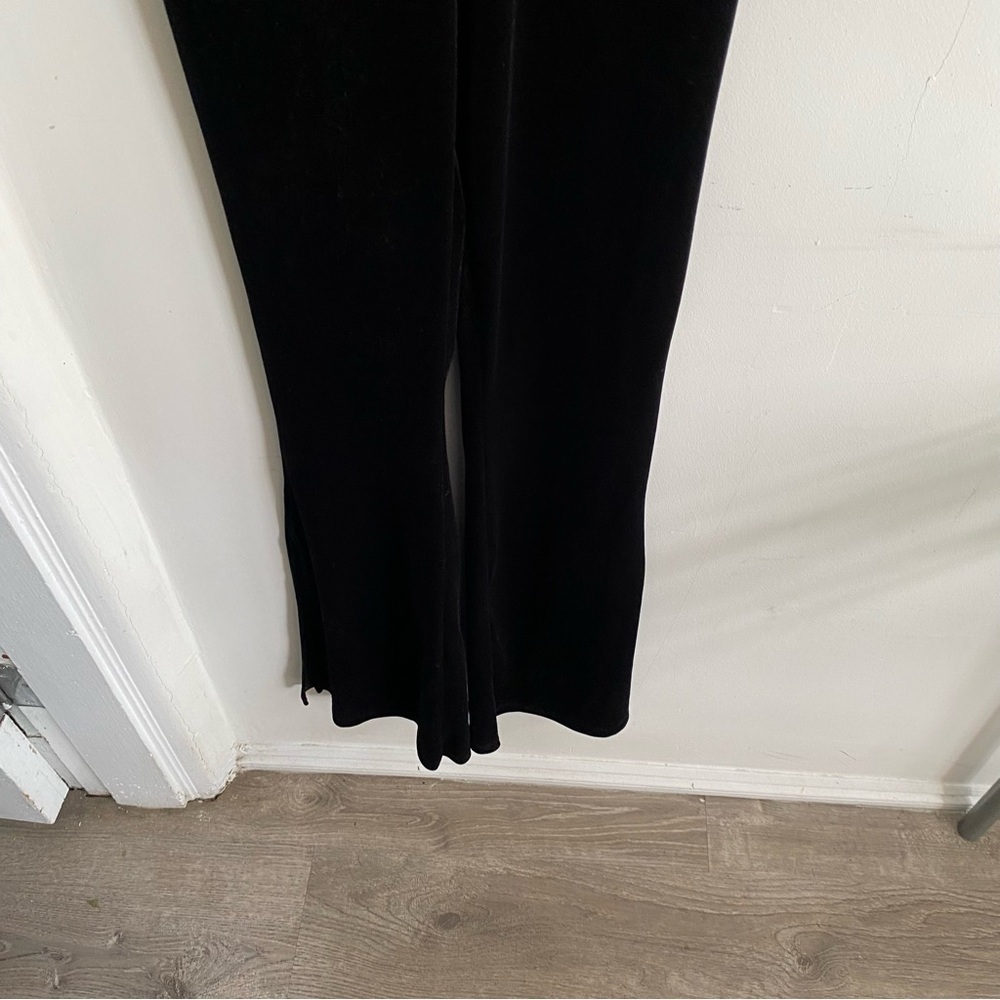 BLACK VELVET JUMPSUIT - Picture 6 of 10